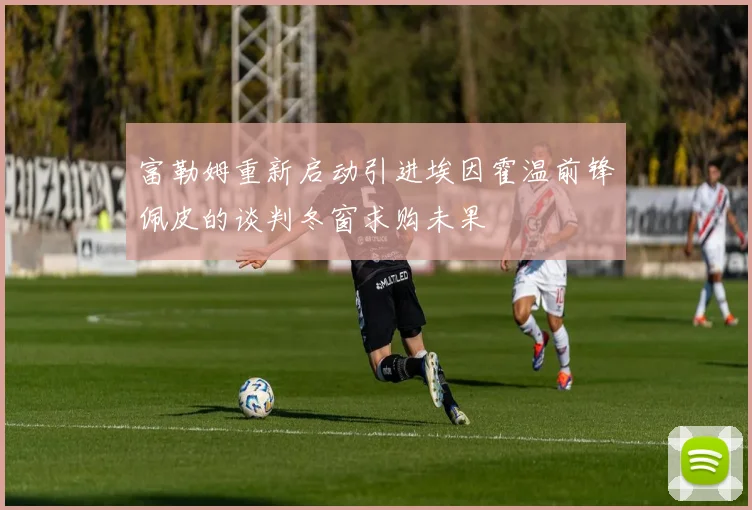 富勒姆重新启动引进埃因霍温前锋佩皮的谈判冬窗求购未果